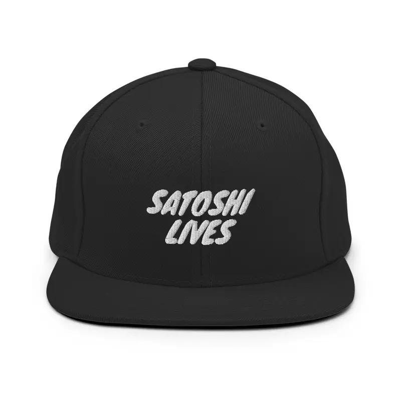 Satoshi Lives Hat